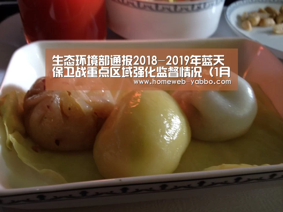 生态环境部通报2018-2019年蓝天保卫战重点区域强化监督情况(1月4日)_亚博(图2) 亚博体育